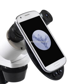 Mikroskop Bresser Erudit ICD 20x/40x fotoadaptér na mobil