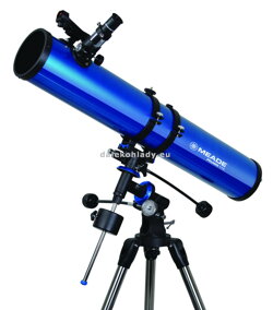 Zrkadlový Newton teleskop Meade Polaris 114/900 EQ