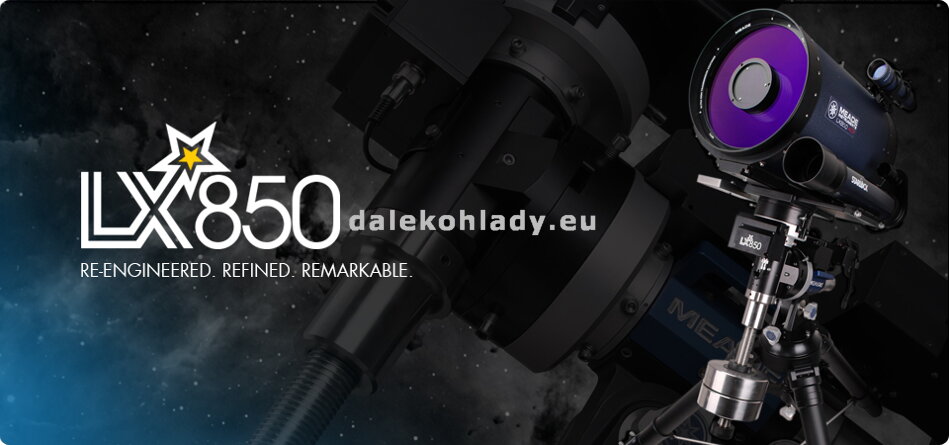 Teleskopy Meade Instruments LX850 ACF redizajnovaný a zrodený pre astrofotografovanie