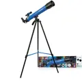 Teleskop Bresser JUNIOR 45-600 AZ modrý