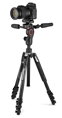 Statív Manfrotto BEFREE ADV 3-Way Live AL BK