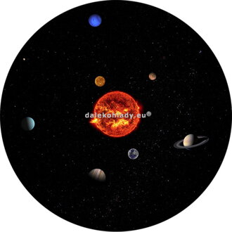 Redmark disk Slnečná sústava pre planetárium Bresser-NGC