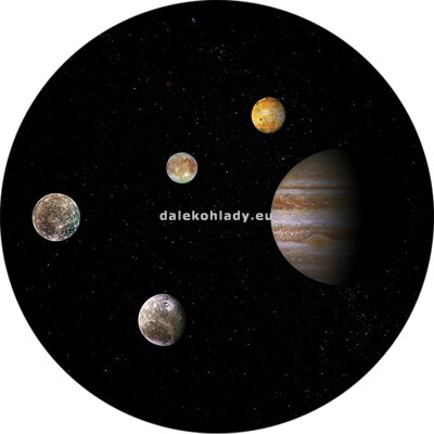 Redmark disk Jupiter systém pre planetárium Bresser-NGC