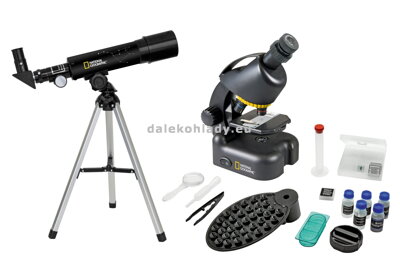 National Geographic Teleskop 45-360 AZ a Mikroskop 40-640x