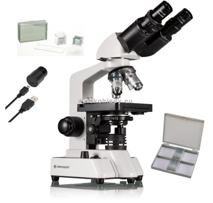 Mikroskop Bresser RESEARCHER Bino 40-1000x KPS