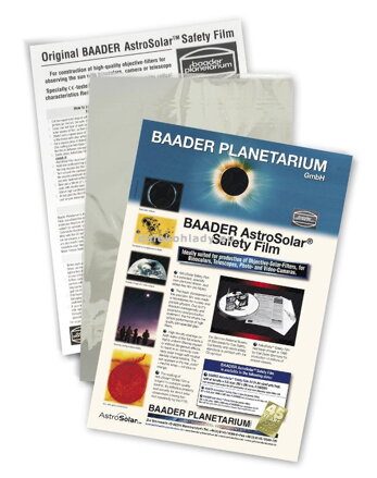 Slnečná fólia Baader AstroSolar 5.0 OD 20x29cm