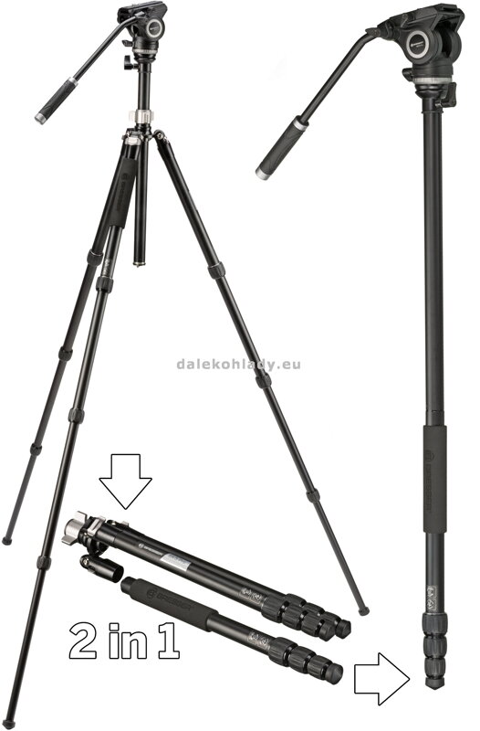 Statív Bresser BX-5 PRO Video 185cm Statív Bresser BX-5 PRO Video 185cm