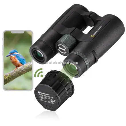 Ďalekohľad National Geographic TRUEVIEW NG 10x42 s WIFI kamerou