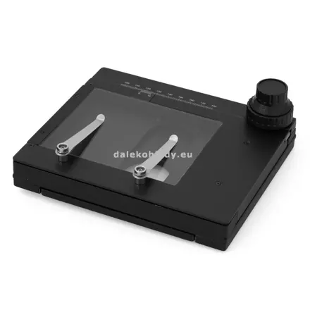 Mechanický stolík Bresser pre stereomikroskopy (95mm)