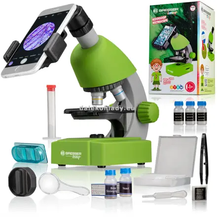 Mikroskop Bresser JUNIOR 40-640x zelený