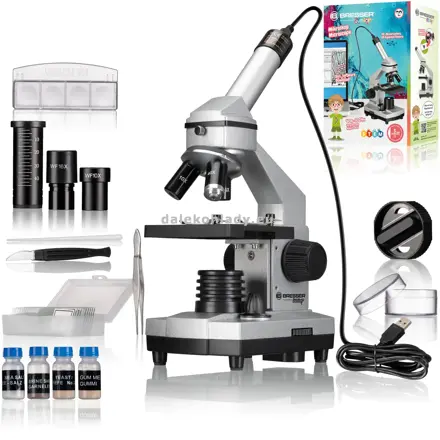 Mikroskop Bresser JUNIOR 40-1024x USB HD