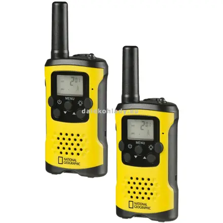 Vysielačky National Geographic Walkie-Talkie 6km