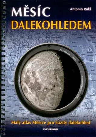 Kniha Měsíc dalekohledem