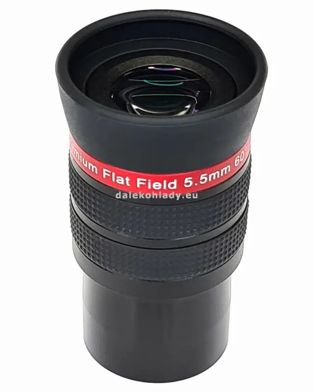 Okulár Lacerta Premium Flat Field 60° 5,5mm (1,25in)